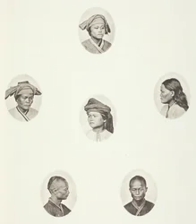 Pepohoan Vrouwelijk Hoofd, c. 1868