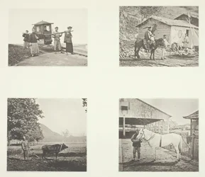 De Sedan, Een Militaire Officier, De Ploeg, Een Noord-Chinese Pony, ca. 1868