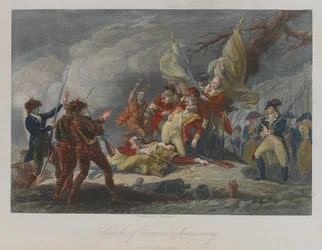 Dood van Generaal Montgomery, 1775