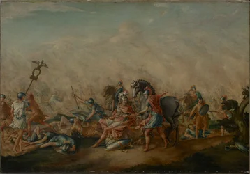 De Dood van Paulus Aemilius bij de Slag bij Cannae