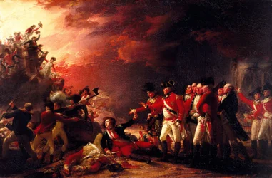 De tocht van het garnizoen van Gilbraltar
