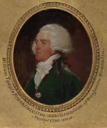 John Flaxman: het modelleren van het borstbeeld van William Hayley