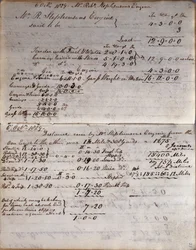 Details van de Rocket uit Rastricks notitieboek, Rainhill Trials, 1829