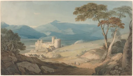 Kasteel Harlech en Snowdon