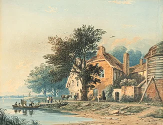Landschap vanaf Millbank