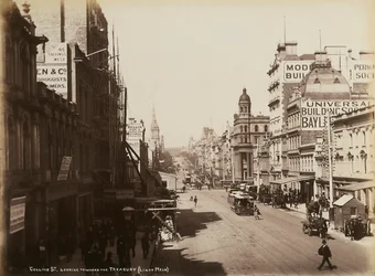 Collins Street, Melbourne, c.1880