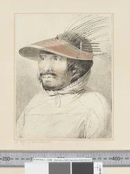 F.28 Een man van Oonalashka, ca. 1773-84