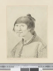 Een Vrouw van Oonalashka, c.1773-84
