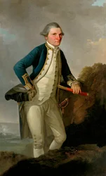 Portret van kapitein James Cook