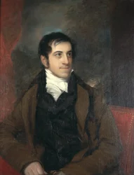 Portret van Lewis Colford Jones
