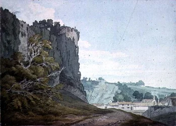 Deel van Chepstow Castle, Monmouthshire