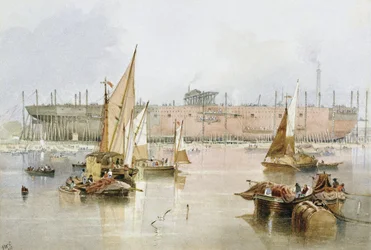 De trans-Atlantische lijnboot 