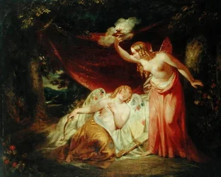 Psyche verliefd op Cupido