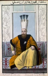 Mahmud I (1696-1754) Sultan 1730-54, uit 