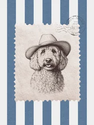 Doodle Dog Cowboy-stempel