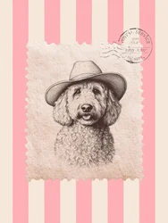 Doodle Dog-stempel
