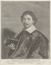 Portret van Johannes Hoornbeeck