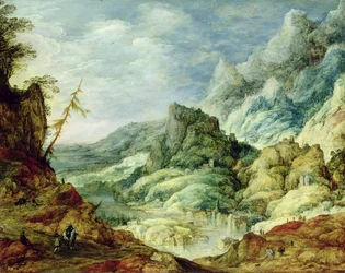 Alpenlandschap, ca. 1620