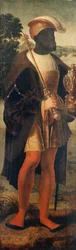 Balthasar, de Moorse koning, circa 1525