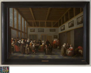 De verdeling onder de armen