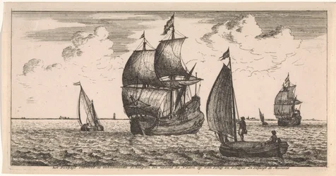 Ontvangst van de post op zee