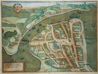 Kaart van Ekelenforde, uit 