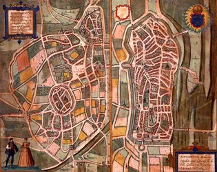 Kaarten van Autun en Nevers, uit 