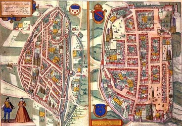 Kaarten van Chartres en Dunois, uit 