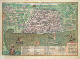 Kaart van Toledo, uit 