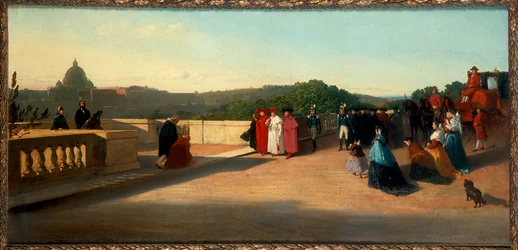 Promenade bij de Pincio