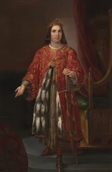 Koning Sancho III van Castilië, 1850