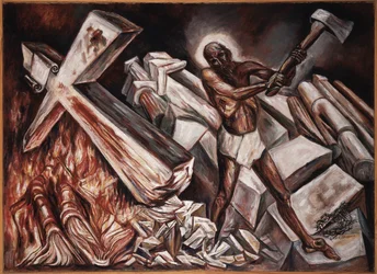 Cristo vernietigt zijn kruis, 1943
