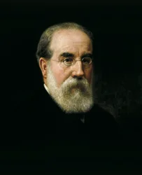 Portret van Francisco Pi i Margall (1824-1901) Spaanse staatsman en schrijver