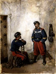 Twee soldaten