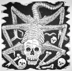 Calavera Huertista, ca. 1910 (gravure)