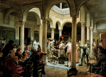Het café
