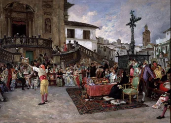 De loterij van de heilige, Sevilla