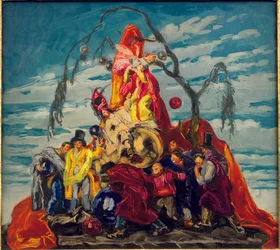 Voorbereidende studie voor een wandtapijt, ca. 1922-24