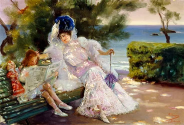 Middag aan zee, Biarritz