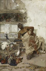 Pluimveemarkt, Tanger, ca. 1881
