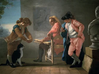 De schildersstudio