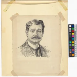 Zelfportret Josef Engelhart 1914