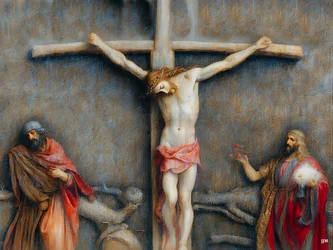 Jezus aan het kruis (01)