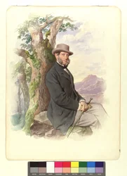 Anton Ritter von Schmerling, president van het Hooggerechtshof enz.