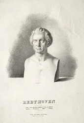 Buste van Ludwig van Beethoven