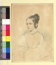 Emilie Kriehuber, dochter van Josef Kriehuber (?)