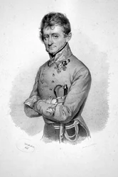 Franz Georg Dominik von Waldstätten Litho