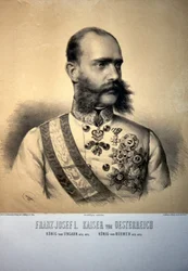 Franz Josef I. 1873 Litho