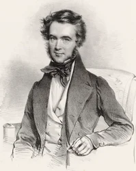 Portret van de violist en componist Karol Lipiński 1790-1861, 1837