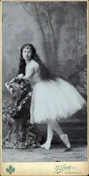 Luigia Cerale als Giselle, ca. 1880